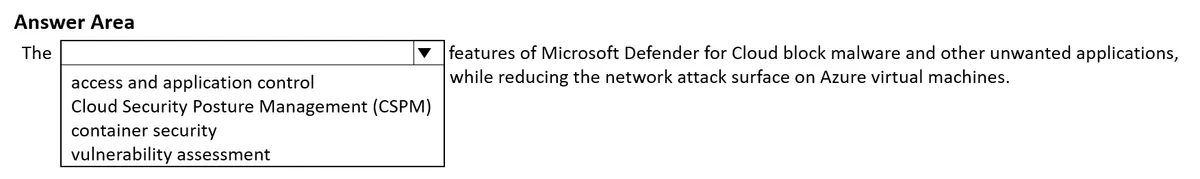SC-900 practice question 78 figure