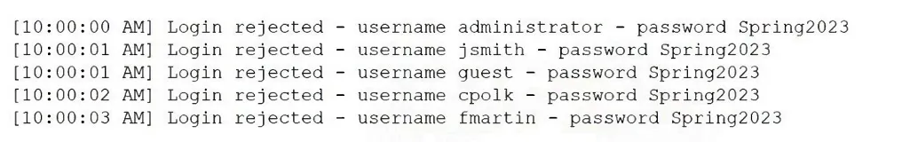SY0-701 practice question 79 figure
