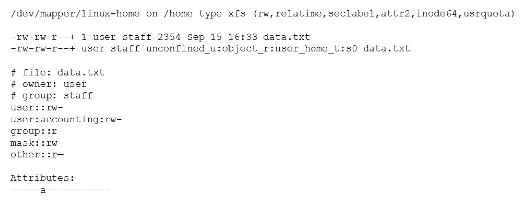 XK0-005 practice question 221 figure